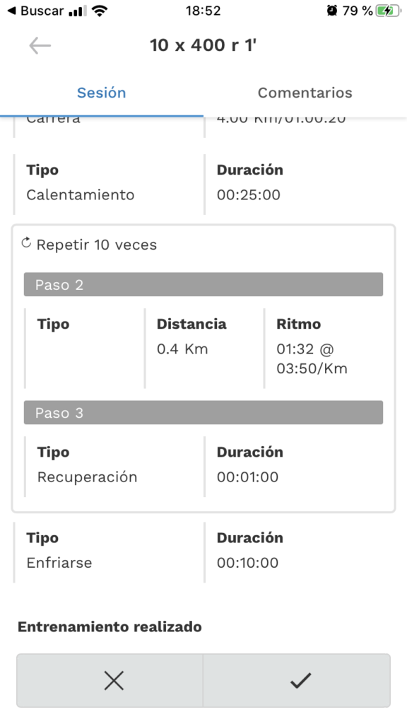 Entrenamiento Estructurado en TrainerPlan