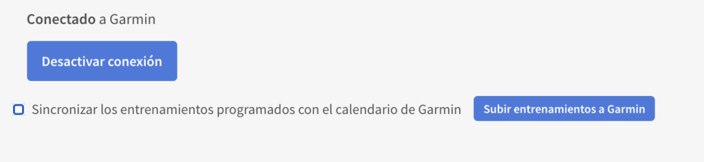 Sincroniza con el calendario de Garmin Connect y pasa los entrenamientos a tu reloj