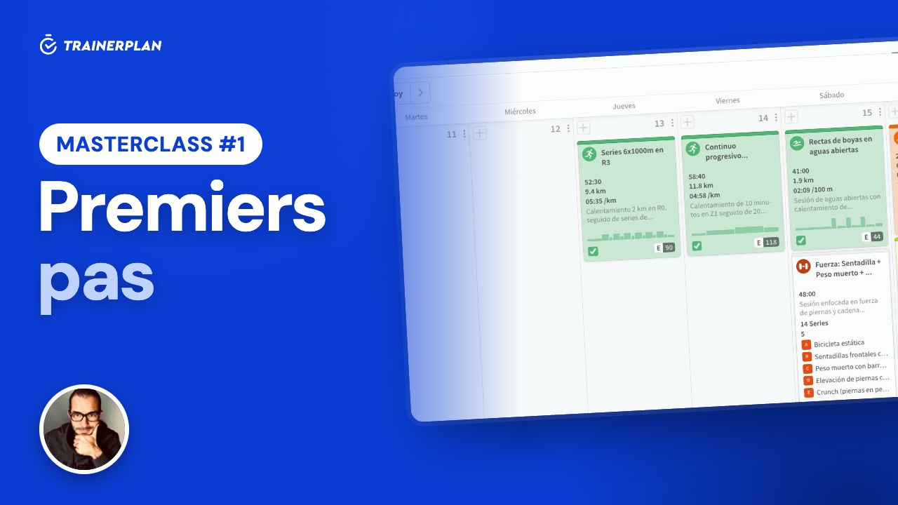 Masterclass #1 · Premiers pas dans TrainerPlan