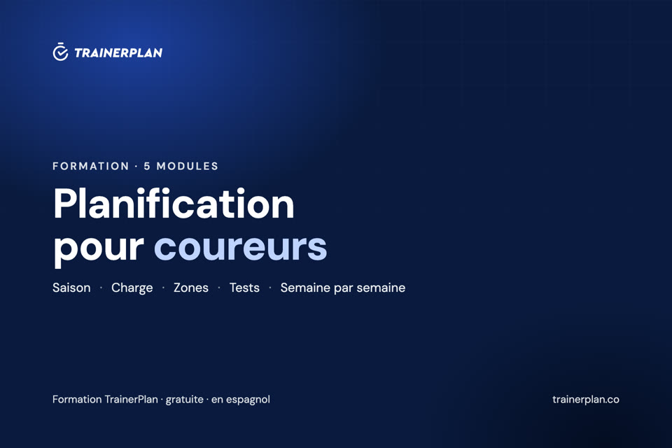 Planification pour coureurs