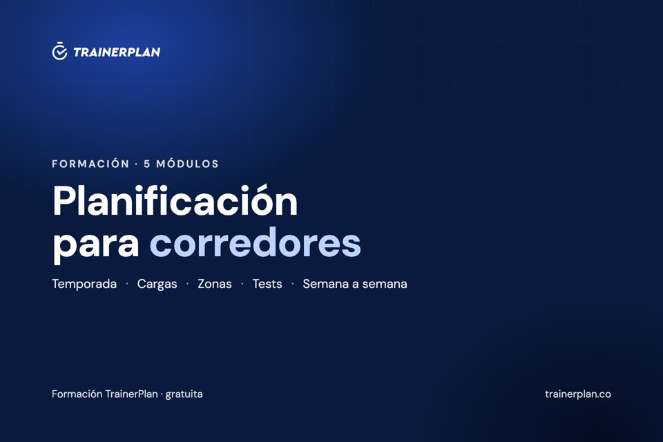 Planificación para corredores